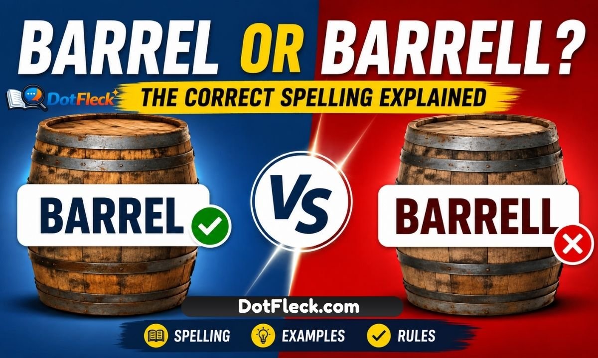 Barrel or Barrell
