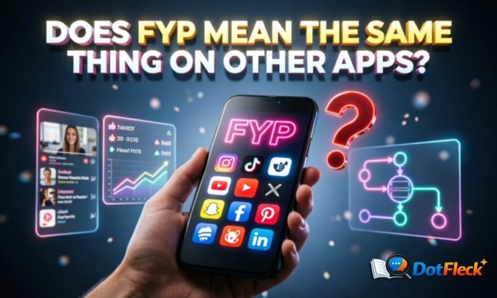 Does FYP Mean the Same Thing on Other Apps