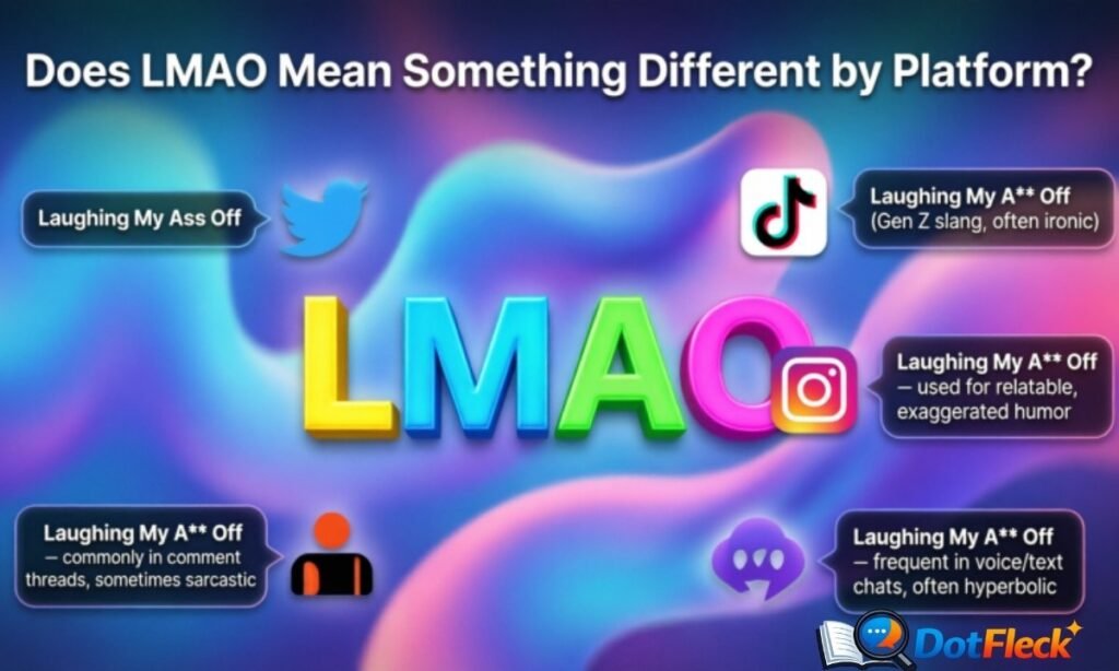 Does LMAO Mean Something Different by Platform