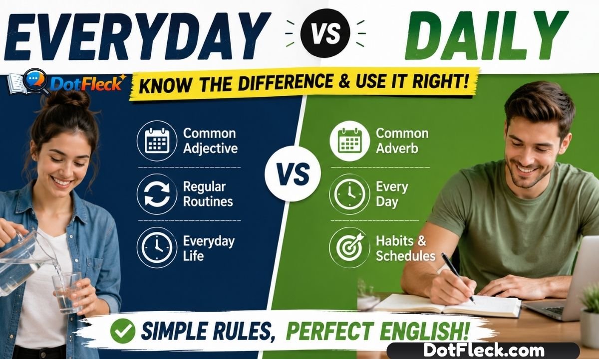 Everyday vs Daily