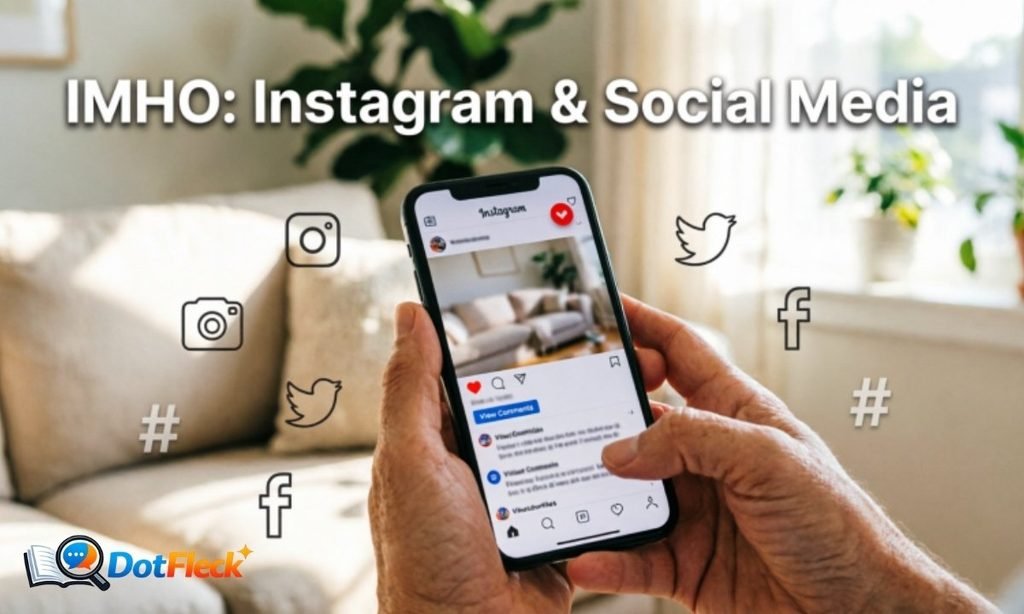 IMHO on Instagram and Social Media