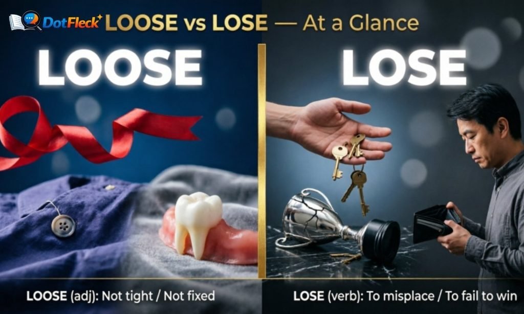 Loose vs. Lose at a Glance