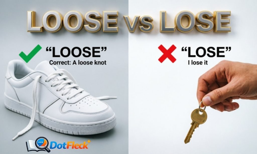 Loose vs. Lose Correct and Incorrect Examples