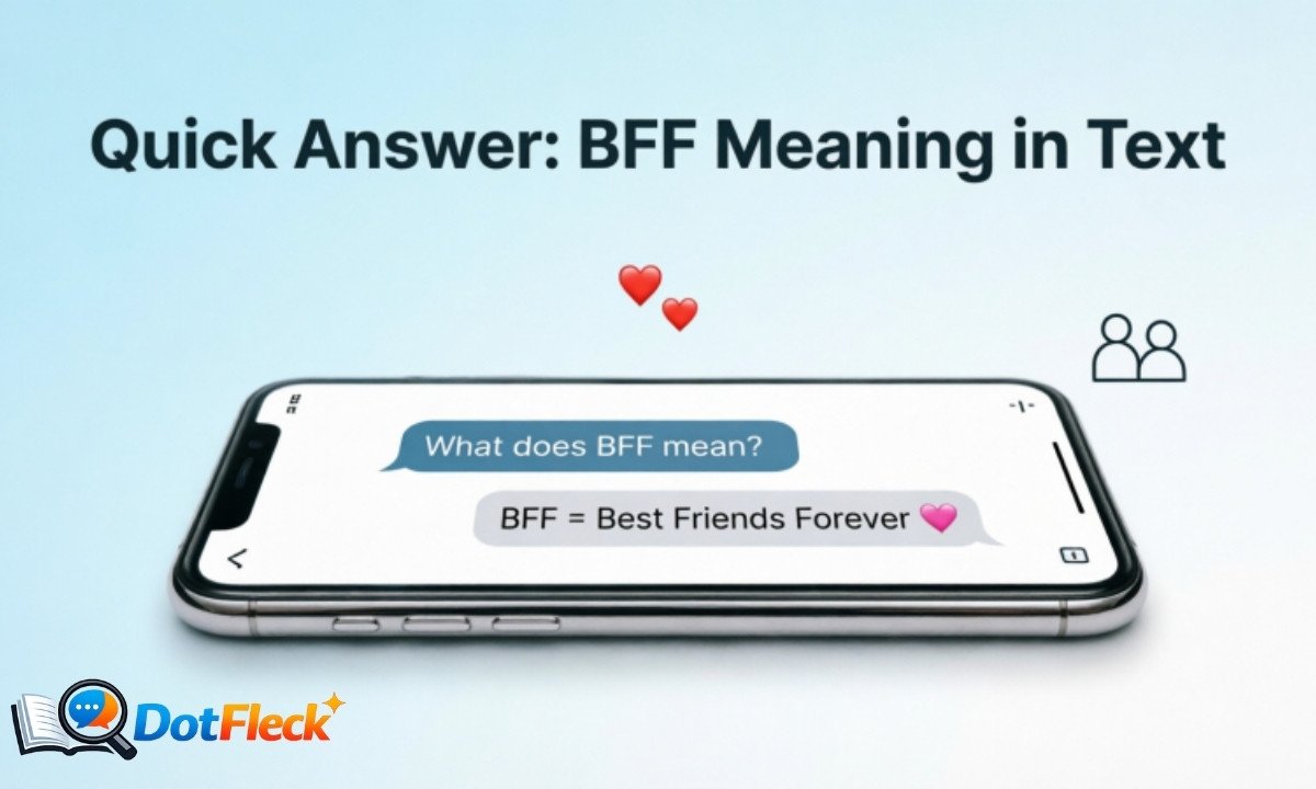 Quick Answer BFF Meaning