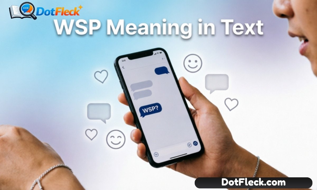 WSP Meaning in Text