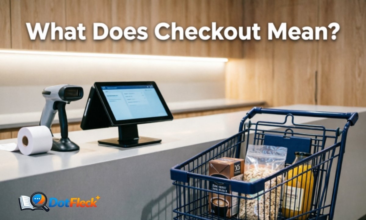 What Does Checkout Mean