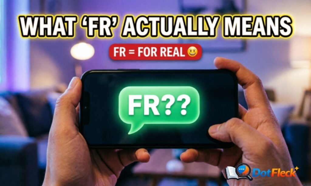 What FR Actually Means When Someone Texts It