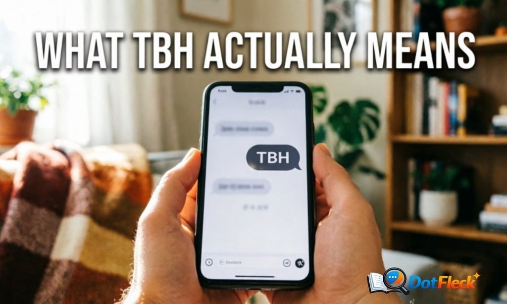 What TBH Actually Means When You are Texting