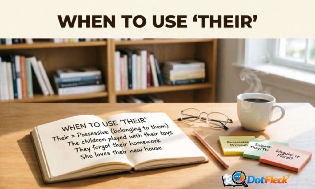 When to Use Their