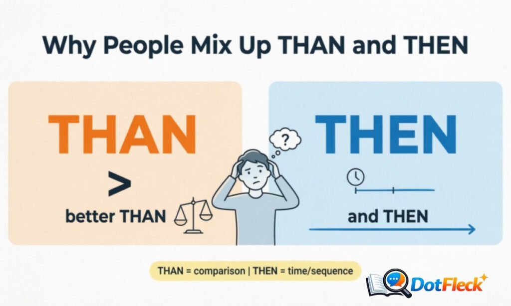 Why People Mix Up Than and Then