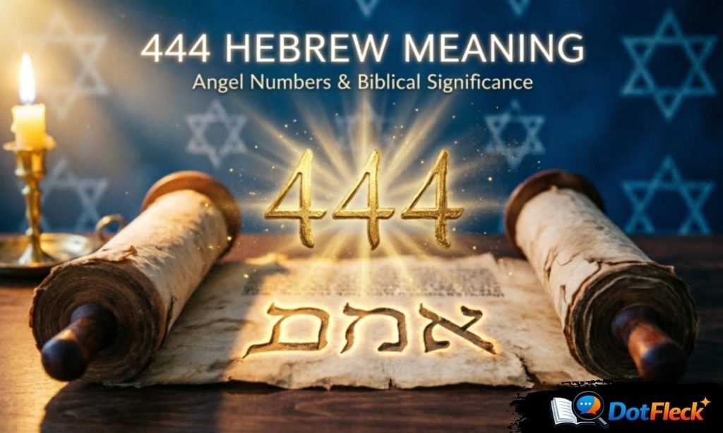 444 Hebrew meaning