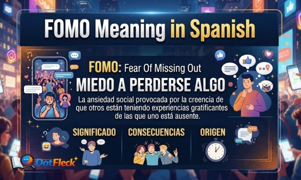 FOMO Meaning in Spanish