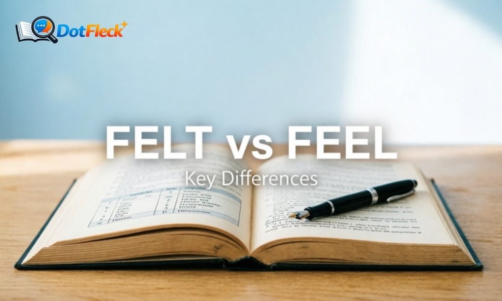 Key Difference Between Felt vs Feel