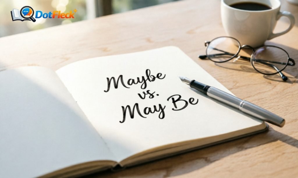 Real-Life Examples in Context Maybe vs. May Be