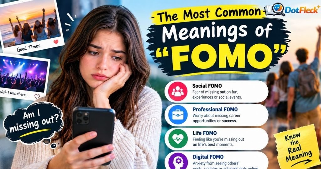 The Most Common Meanings of FOMO