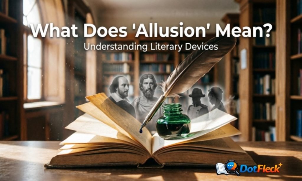 What Does Allusion Mean