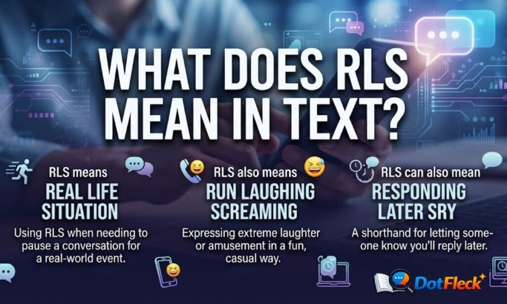 What Does RLS Mean in Text