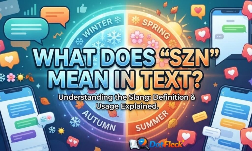 What Does SZN Mean in Text