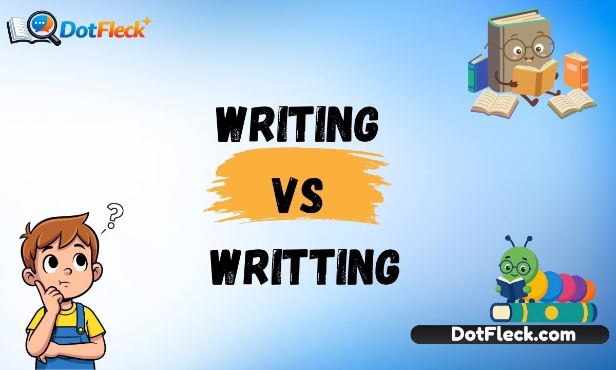 Writing vs Writting