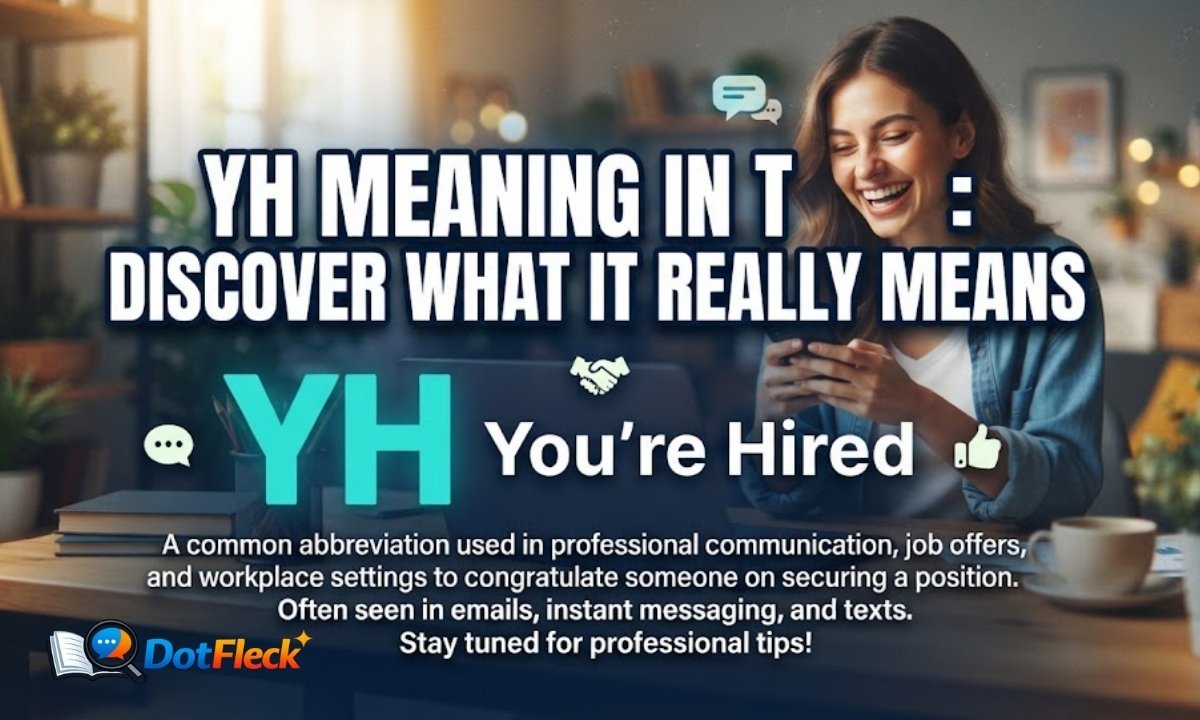 YH Meaning in Text