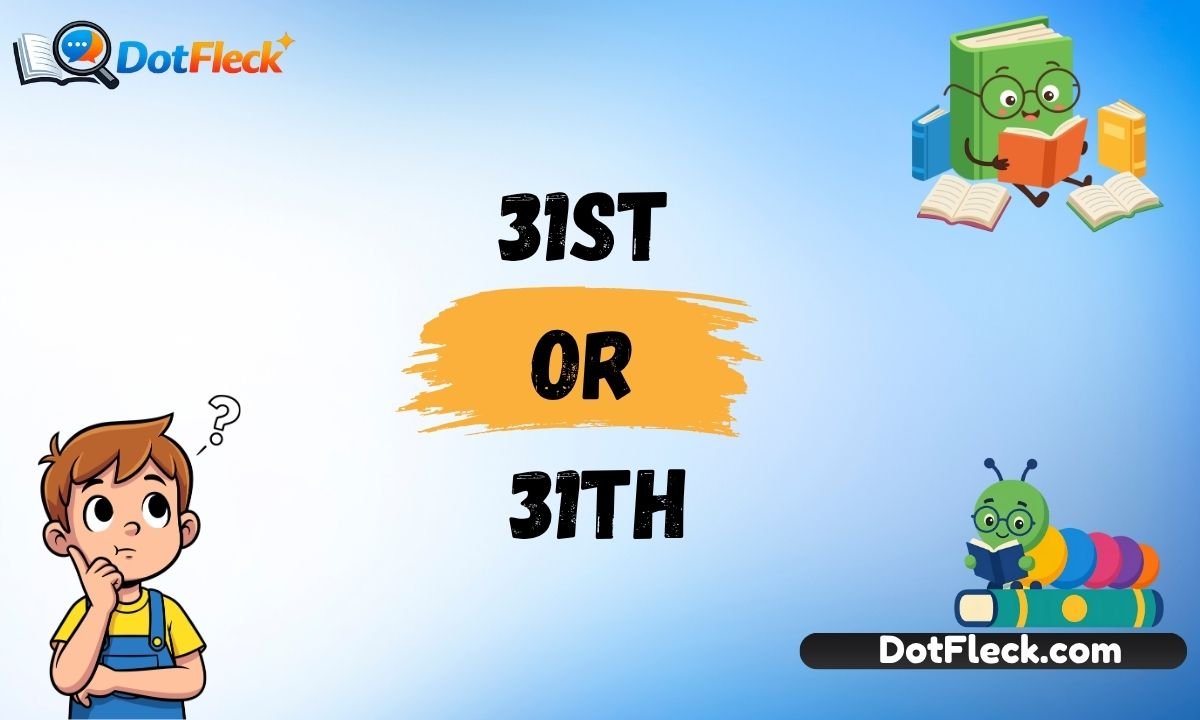 31st or 31th
