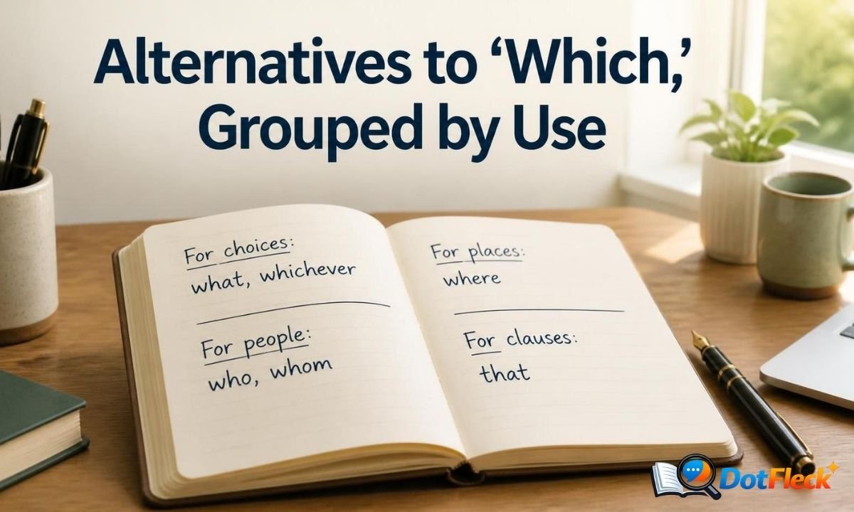 Alternatives to Which Grouped by Use