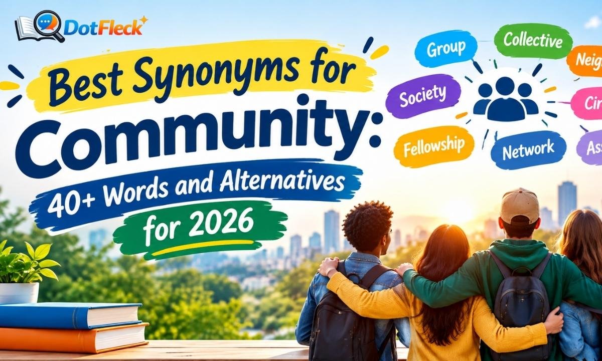 Best Synonyms for Community