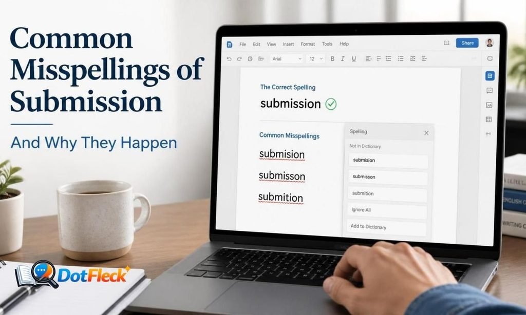 Common Misspellings of Submission (and Why They Happen)