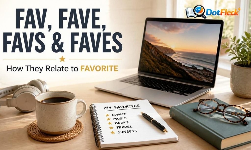Fav, Fave, Favs, and Faves vs. Favorite How They All Relate