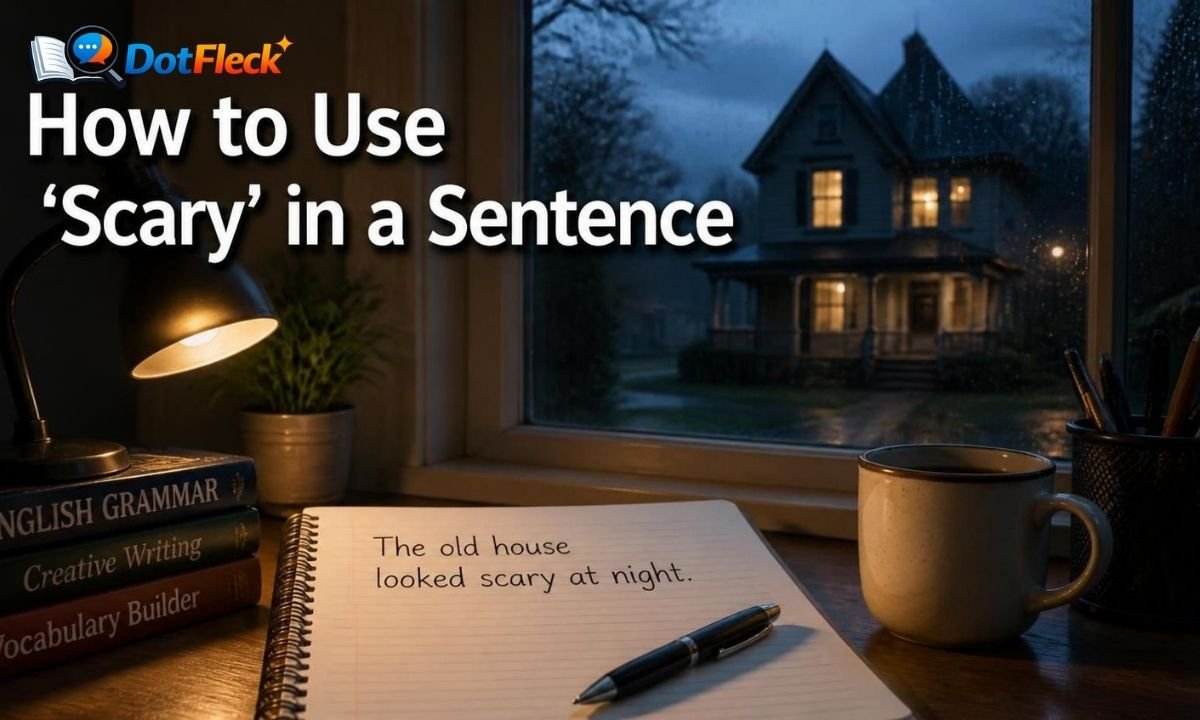 How to Use Scary in a Sentence