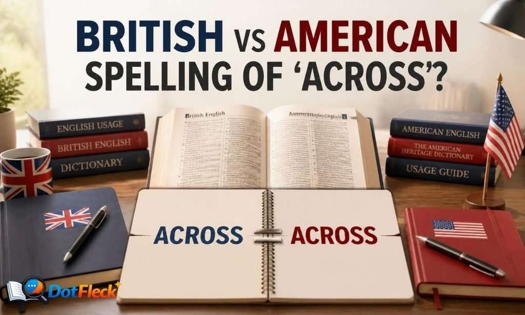 Is There a British vs American Spelling of Across