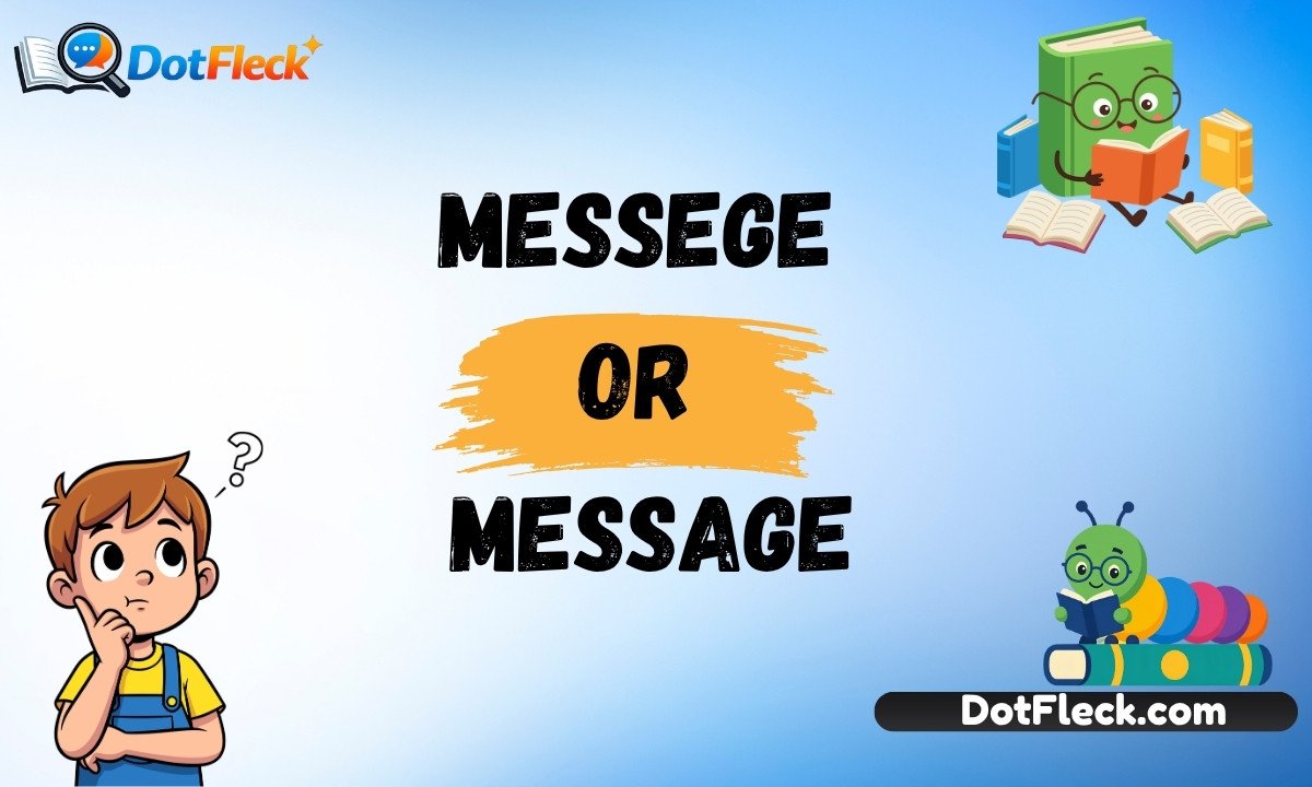 Messege or Message