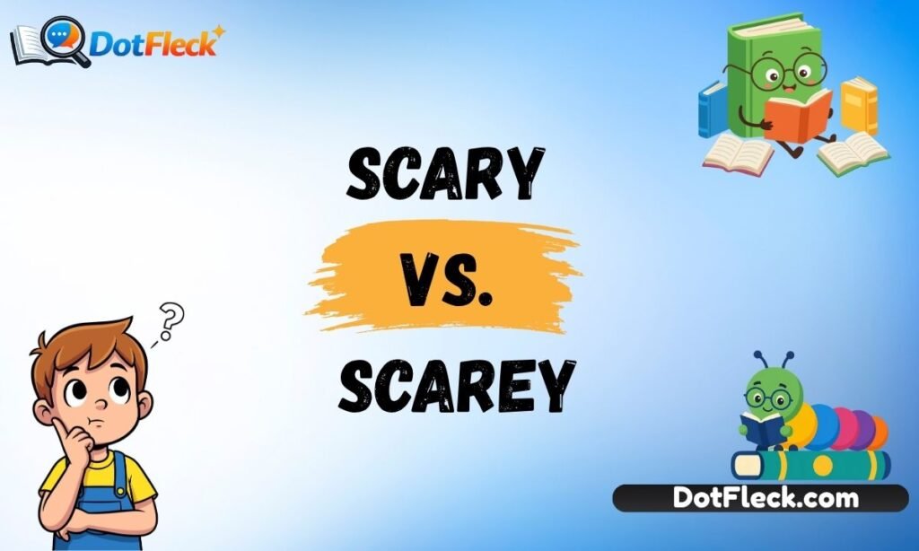 Scary vs. Scarey: Discover the Correct Spelling