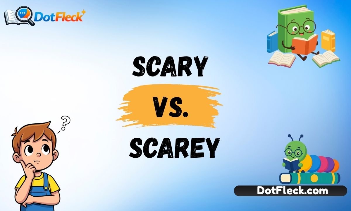 Scary vs. Scarey