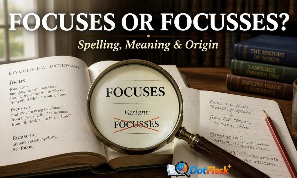 The Origin of Focusses or Focuses