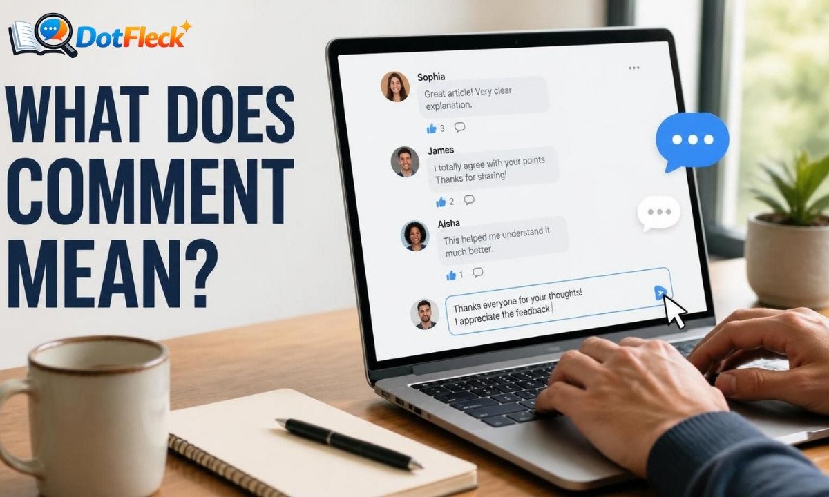 What Does Comment Mean
