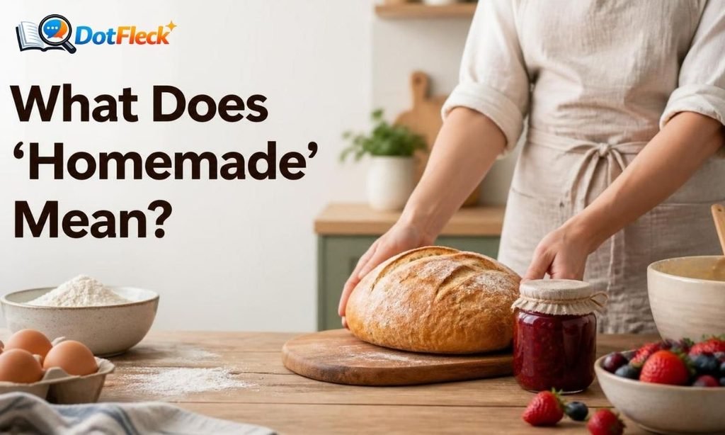 What Does Homemade Mean