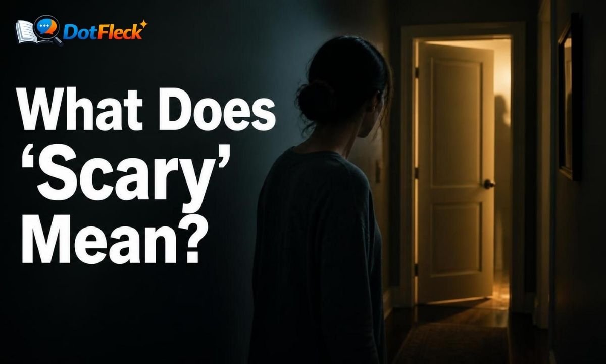 What Does Scary Mean