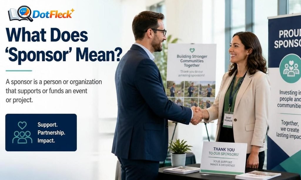 What Does “Sponsor” Mean