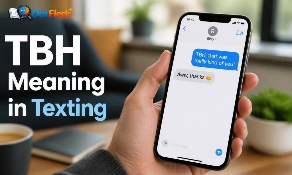 What Does TBH Mean in Texting